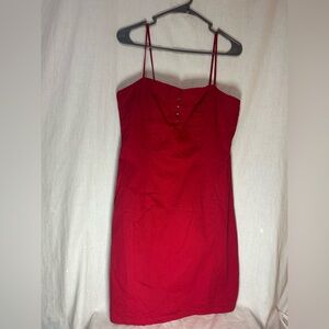 Woman’s Little Red Dress